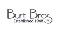 Burt Bros logo, established in 1948, featuring the company name in stylised text.